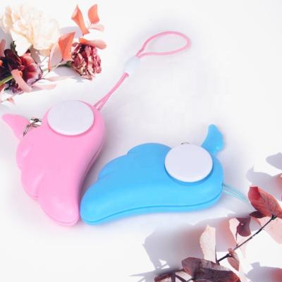 China Wholesale Price Security Alarm Small Personal Key Chain Angel Personal Alarm For Woman And Child Anti Theft Personal Alarm for sale