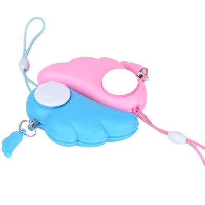 China Angel Wings 90dB Main Personal Alarm Selling Chain Well Cute Eco-Friendly Safety Personal Alarm For Children Personal Defense Alarm for sale