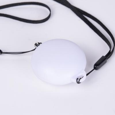 China new hot 5m 120db UFO shaped personal attack panic security rape alarm security alarm key chain children for sale