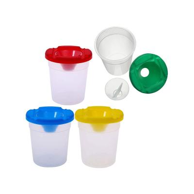 China Display wholesale price colors paint pan wash cup pen washing machine pen wash cup for sale