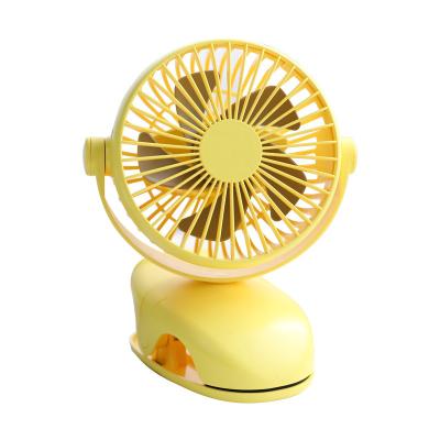 China Wholesale Price Clip Fan 5 Blade ABS Plastic Mini Portable Clip On USB High Speed ​​Rechargeable Fan For Summer for sale