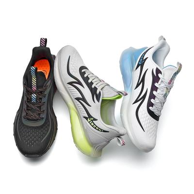 China 2022 Walking Shoes Customized Designer Sport Running Walking Ready Men Knitting With Luxury Custom Logo ETPU TPU High Quality Outsole for sale