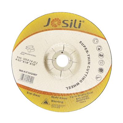 China Manufacturer Supplier Supplier Premium Aluminum Oxide Wheel 150x3mm Cutting Abrasive Cutting Wheel For Carbide Tools for sale