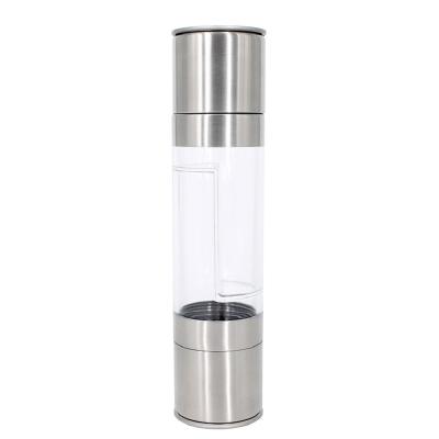 China 2 Viable in 1 Manual Pepper Shaker Pepper Grinder, Manual Pepper Mill with Adjustable for sale