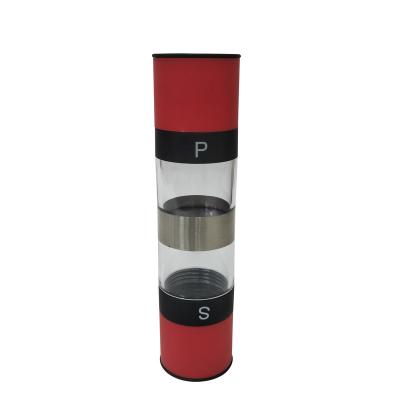 China Factory direct supply viable wholesale dual manual salt and pepper mill for sale