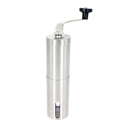 China Sustainable Hot Selling Premium 304 Stainless Steel Crank Grinder Coffee Mill for sale