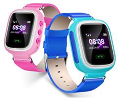 China Child Smart Watch with 2G modem, Micro SIM card, 1.0 inch Screen, LBS location, Healthy pedometer, Voice Chat etc. for sale