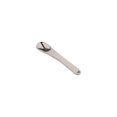 China Cosmetic Wholesale Metal 60mm Mini Lip Balm Spatula Cosmetic For Skin Care Cream for sale