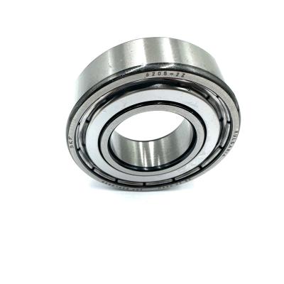 China Long Life Original Single Row 6205 Deep Groove Ball Bearing High Quality at Low Price for Restaurants Retail Manufacturing Plant Farms for sale