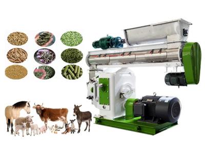 China Siemens Motor Poultry Feed Making Machine With Automatic Lubrication System for sale