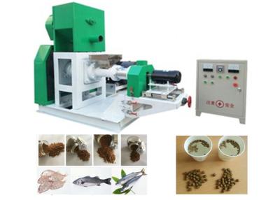 China Customized Floating Fish Feed Pellet Machine , Fish Pellet Extruder Machine for sale