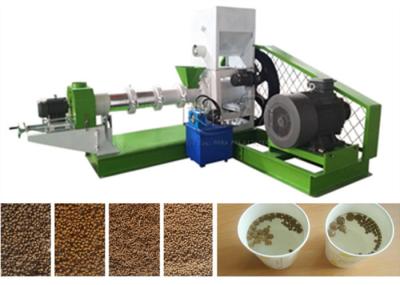 China 2t Floating Fish Feed Extruder Machine For Floating Fish Feed Pellet Factory for sale