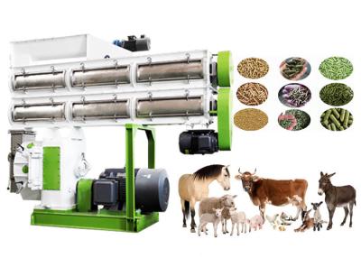 China Low Noise Chicken Feed Production Equipment , Cattle Food Processing Machine for sale