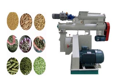 China Chicken Pig Poultry Feed Production Machines Ring Die 1 - 20T/H Capacity for sale