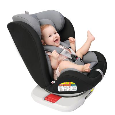 China Direct Manufacturer EEC R44/04 HDPE And Polyester Isofix 360 Degree Rotate Safety 0-36Kgs Baby Car Seat for sale