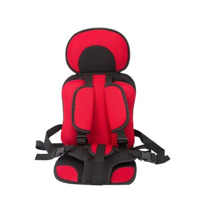 China Portable Foldable Polyester Baby Booster Car Seat Baby Safety Car Seat for sale