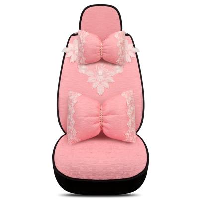 China 2021 New Design Cute Luxury Cute Car Seat Cover Accessory Cushion For Women for sale