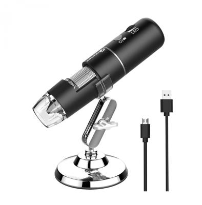 China Black Portable USB Microscope CMOS USB Microscope For Mac / Windows for sale