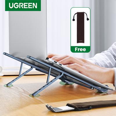 China UGREEN Laptop Stand For Macbook Air Pro Foldable Aluminum Vertical Tablet Phone Holder 20642 90312 Laptop Stand Notebook Holder for sale