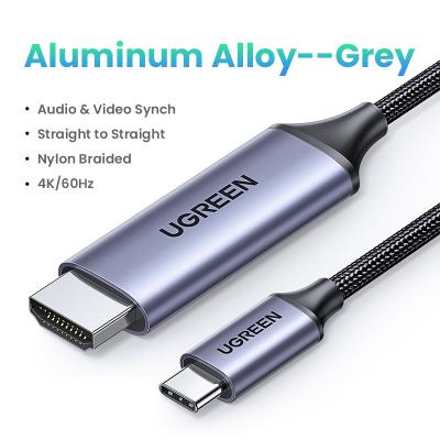 China UGREEN USB C HDMI C to HDMI 4K COMPUTER Cable Type For TV Converter For MacBook Pro Air iPadPro Samsung Galaxy Pixelbook XPS HDMI Adapter for sale