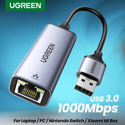 China UGREEN USB Ethernet Adapter USB 3.0 Network Card to USB RJ45 LAN for PC Windows 10 20256 50737 for sale