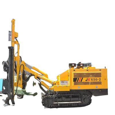 China factory JK650 dth drilling rig for sale crawler separated hydraulic machine dth mine drilling rig outboard crawler machine for sale