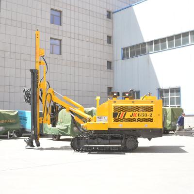 China JK650 factory mining exploration blowhole deep hole drill rig dth drilling rig mine drilling rig for gold for sale