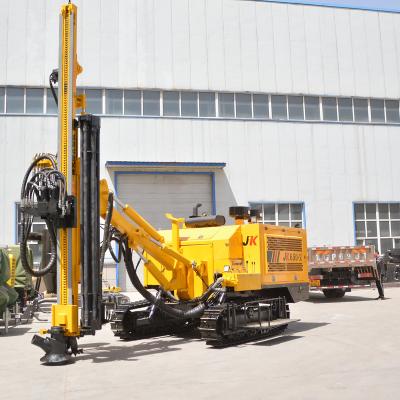 China Factory JK650 hydraulic portable dth blast hole drilling rig dth drilling rig for sale