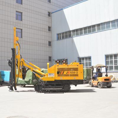 China Factory JK650 drilling rig for quarry dth hammer water drilling rig diesel hydraulic drilling rig for sale