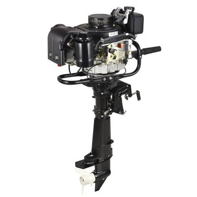 China Diesel Fuel Type 4 Stroke 6HP Outboard Engine With Reverse Gear And 2.5L Electric Start for sale