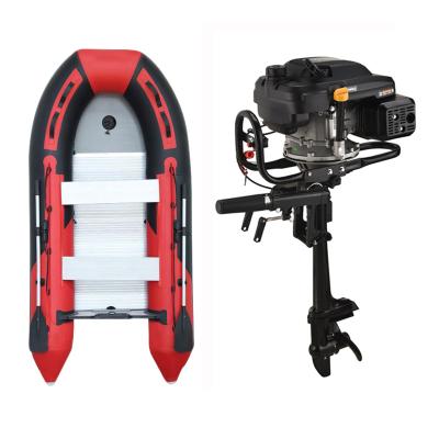 China Fishing from inflatable boat and outboard motor for sale