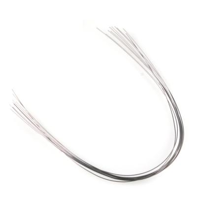 China Dentist/Orthodontic Dental Niti wire natural/ovoid/rectangular Orthodontic dental wire for sale