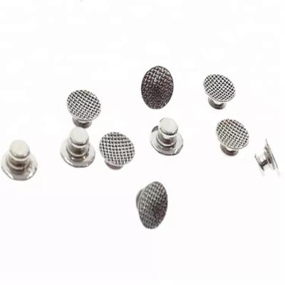 China Dentist/Orthodontic Orthodontic Bondable Metal Lingual Buttons for sale