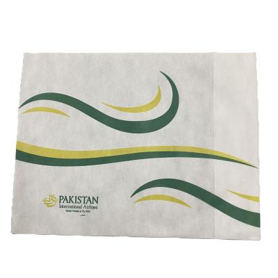 China Anti-bacteria factory price custom disposable nonwoven pillow case for airplane for sale