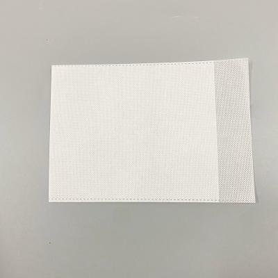 China Small soft pp non woven bag in white color for hospital for sale