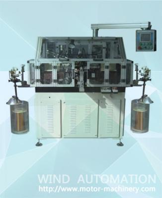 China Automatic Double Flyer Armature Winder Lap Winding Machine For DC And AC Motors 4poles Rotor Making  WIND-STR for sale