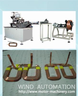 China Starter Magnetic Field Coil Winding Machine Stator Pole Coil Forming Machine for sale