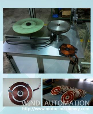 China Spiral Coils Winding Machine For Producing Electromagnetic Induction Cooker for sale