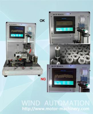 China Rotor Testing Panel Aluminum Die Casting Rotor Testing Machine WIND-RT-1 For  AC Induction Motor Diecast Rotors Testing for sale