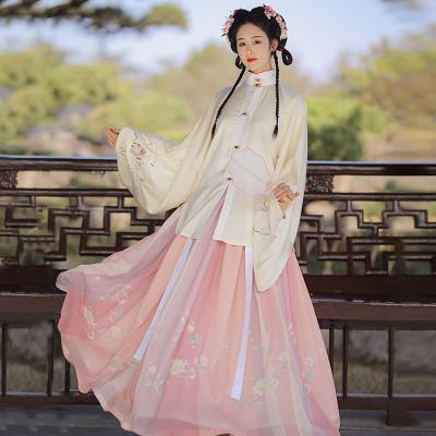 China Authentic daily immortal ancient spring and summer party s/Chinese style 2021 original authentic female dailay of /streetwear Ming Dynasty Hanfu new for sale