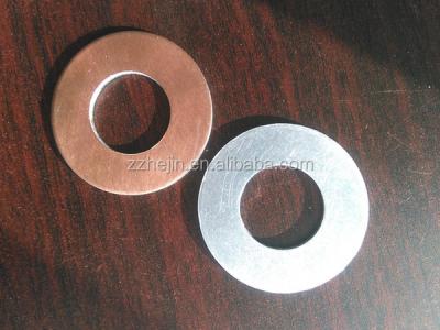 China Copper T2 Copper Clad Aluminum Bimetallic Gaskets for sale