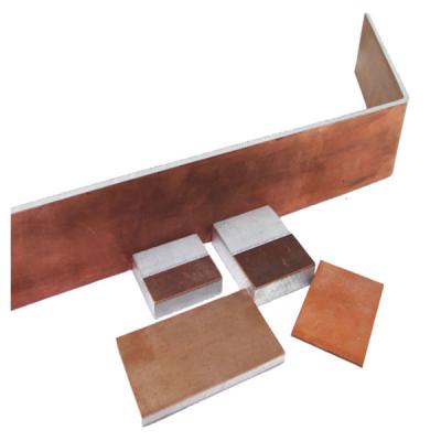 China T2 Copper and CCA Aluminum Copper Plated 1060 3.0mm Bimetal Busbar for sale