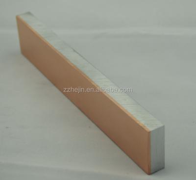 China T2 Copper 99.97% and 1060 Various Size 99.6% Copper Clad Aluminum Busbar / CCA Aluminum Busbar for sale