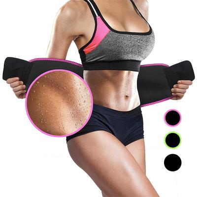 China Adjustable Neoprene Waist Trim Shaping Hot Belly Waist Pad Massage Cushion for sale