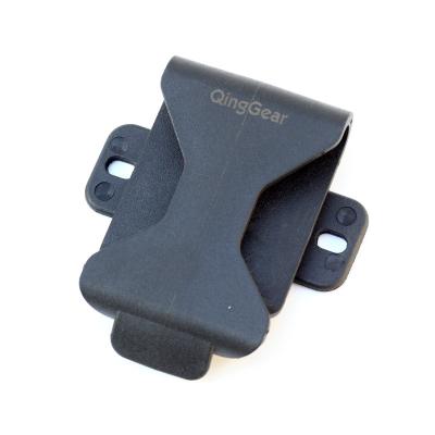 China QingGear Rotating Belt Loops Belt Clip For DIY Kydex Sheath Holster With Screw B0039 for sale