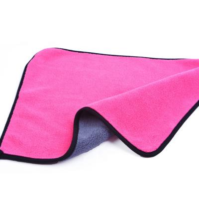 China Hot Dry Absorbent Microfiber Towel Microfiber Towel China Factory Sale Car Cleaning Towels Child Safe Towels for sale