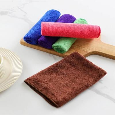 China Sustainable Kitchen Tools Microfiber Kitchen Stick Oil Towel Cloth Household Cleaning Cloth Absorbent Dishcloth Adult Non Woven Square OEM/ODM for sale