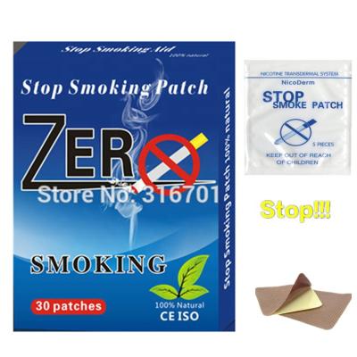 China No Side Effect OEM Chinese Herbal Patch Tobacco Stop Smoking Product for sale