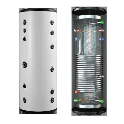 China 300L Hotel Stainless Steel Heat Recovery SUS304/SUS316L/DSS2205 Hot Water Tank Water Storage Tank for sale