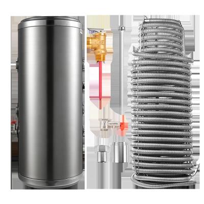 China 600L Hotel Domestic Hot Water Center Heat Pump Tank With Heater Exchanger Coil for sale